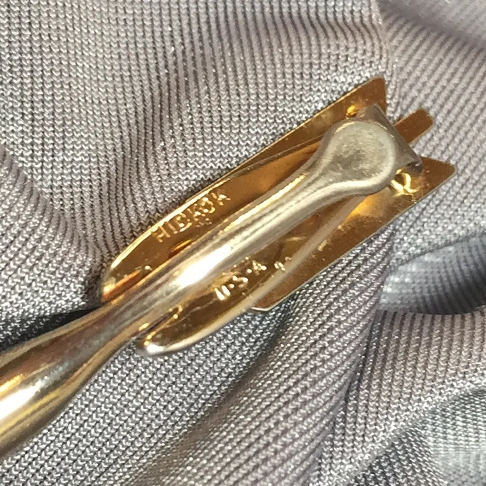 Vintage Arrow Tie Bar Clip Hickok USA